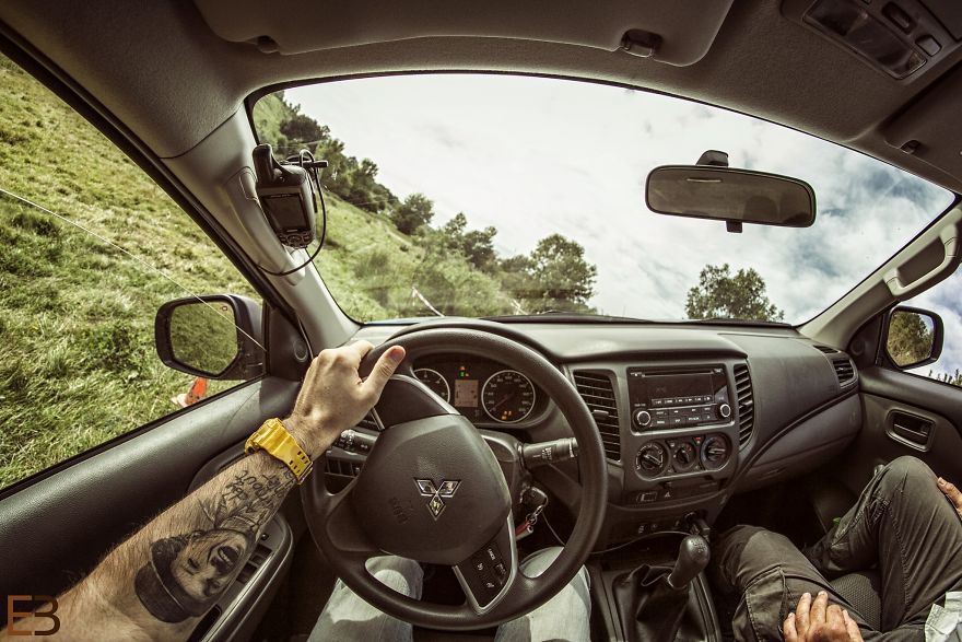 I Photograph The Drivers View Of Cars. Part 2