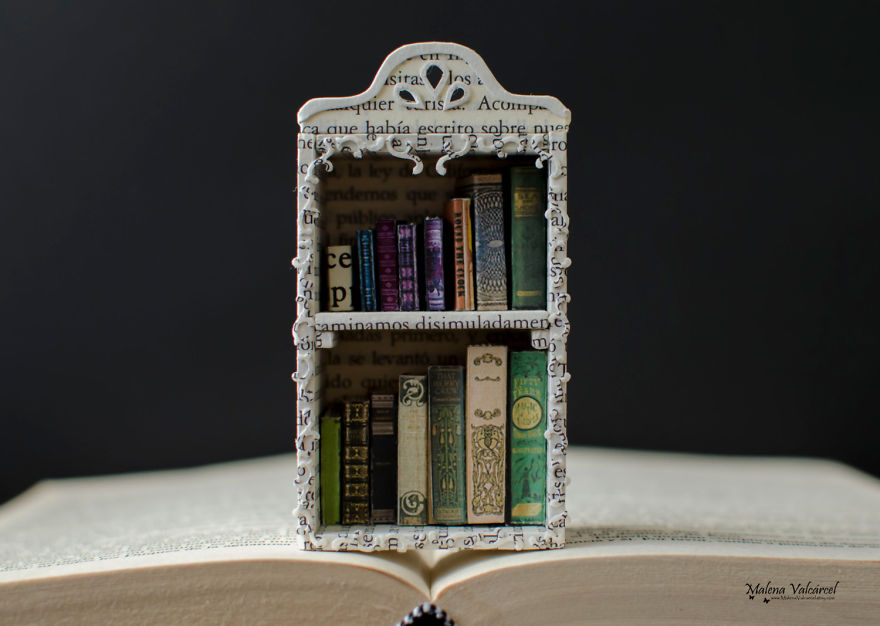 Book Sculptures Are My Passion, I Work With Paper To Create Elaborated Forms
