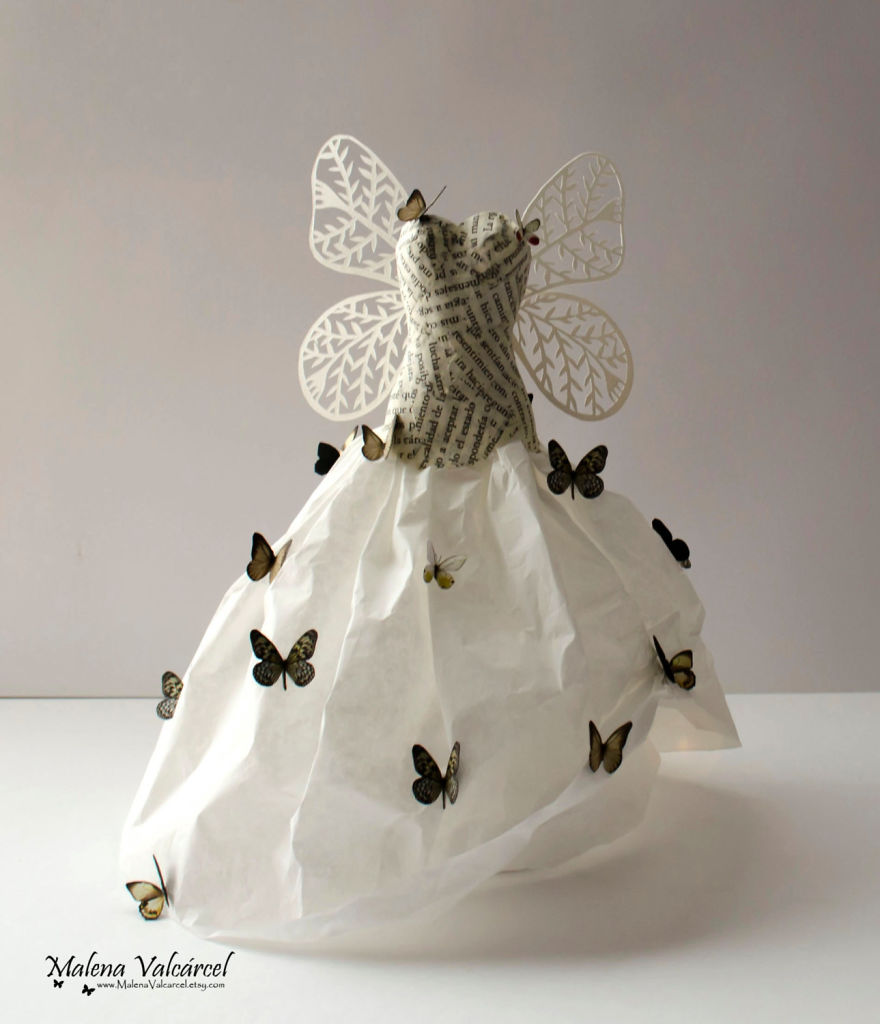 Book Sculptures Are My Passion, I Work With Paper To Create Elaborated Forms