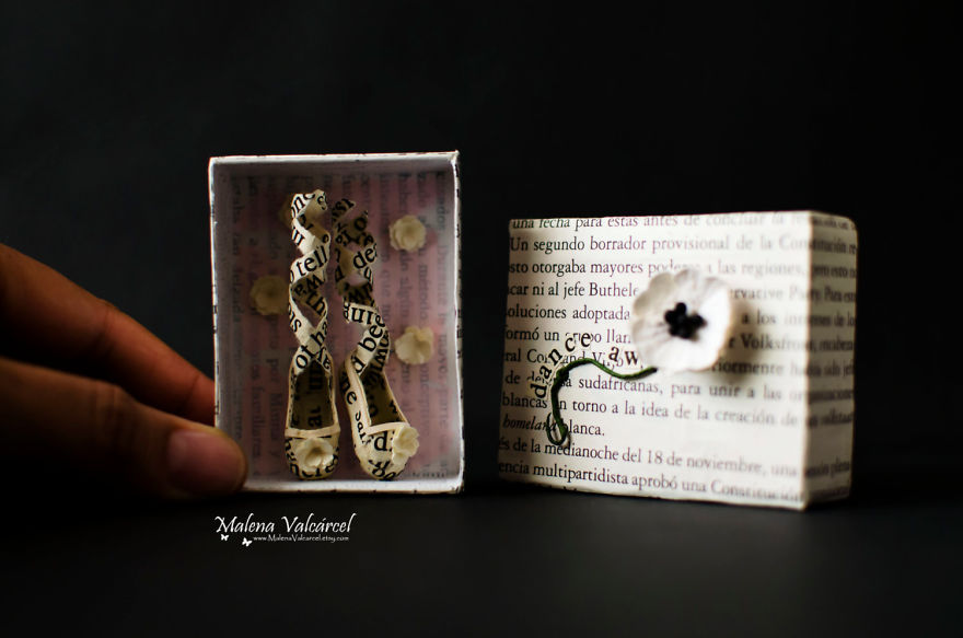 Book Sculptures Are My Passion, I Work With Paper To Create Elaborated Forms