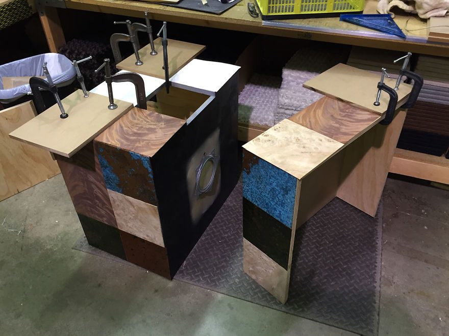 We Built A Rubik's Cube Bed For Our Cat