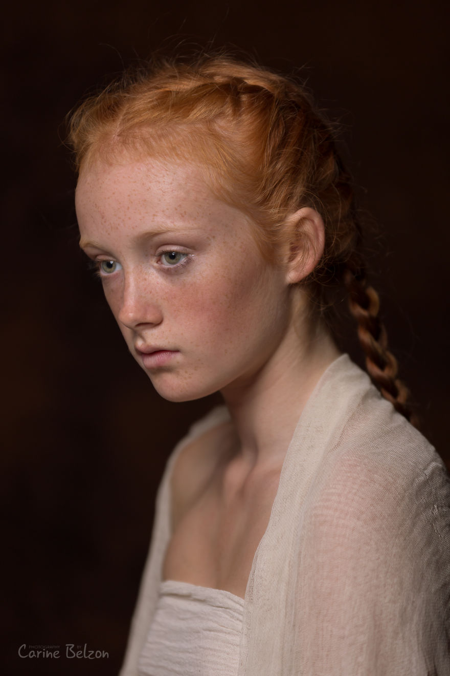 I Made A Series Of Autum Themed Fine-Art Portraits