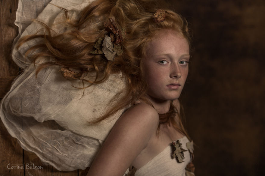 I Made A Series Of Autum Themed Fine-Art Portraits