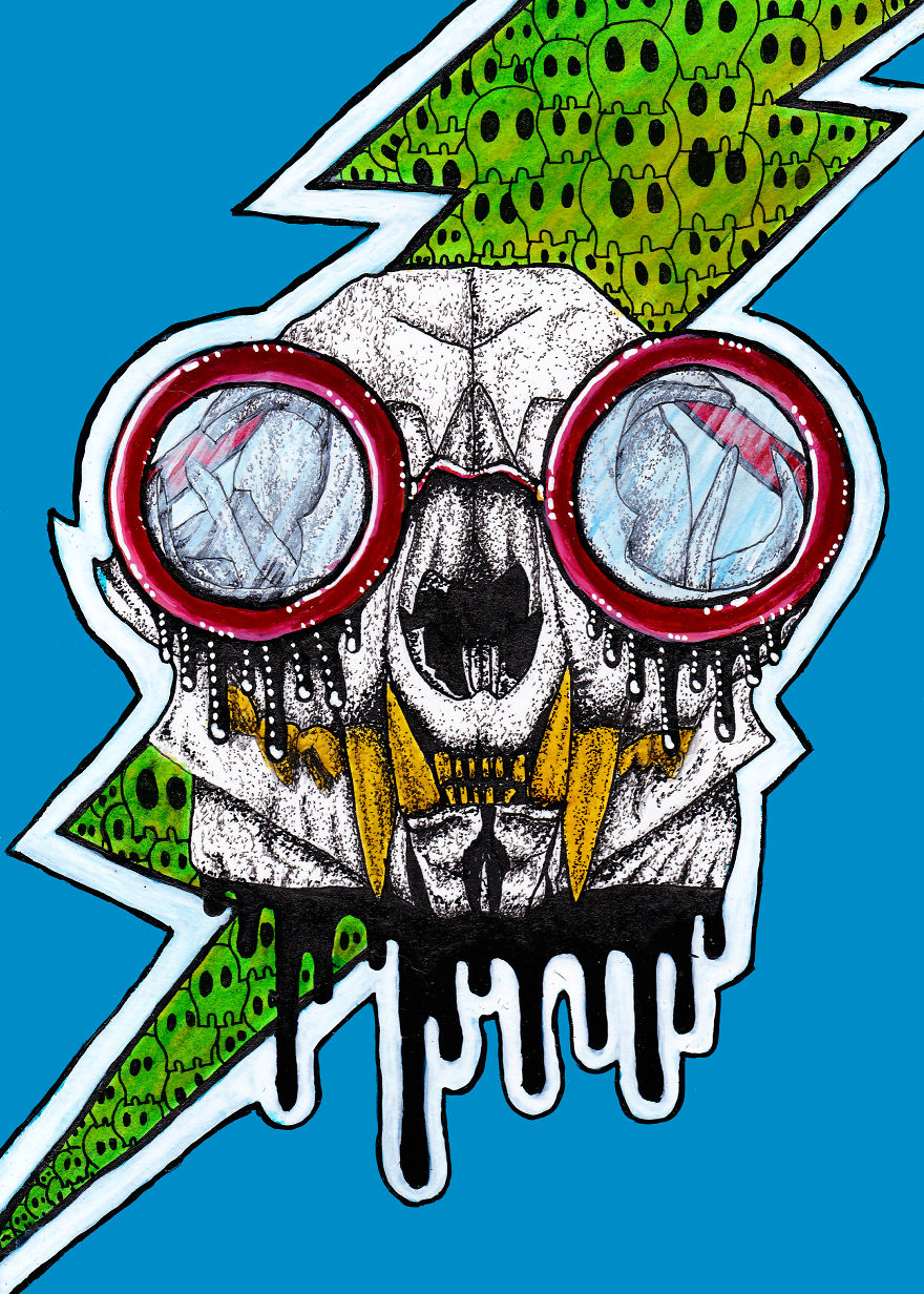 The Monsters Made Me Do It: Using Art To Survive Depression