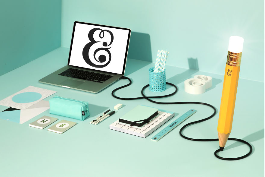 This Pencil Lamp's Cord Creates Doodles Around Your Room This Pencil Lamp's Cord Creates Doodles Around Your Room