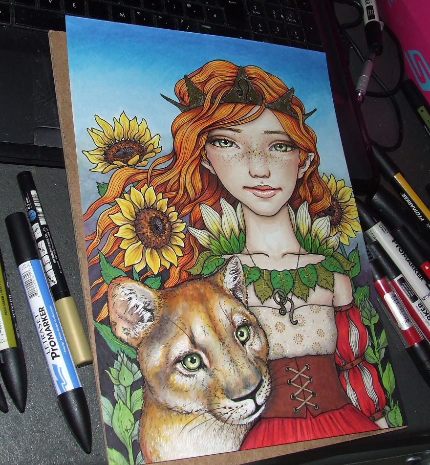 I Created Astro-Inklings Based On Zodiac Signs