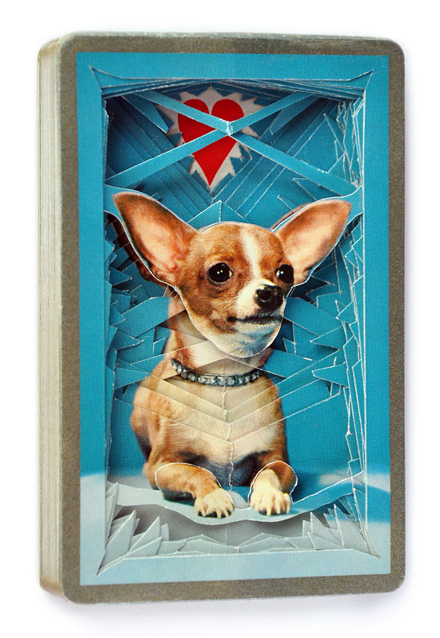 Lonely Hearts Altered Playing Card Decks… Cut Straight Through To The Heart