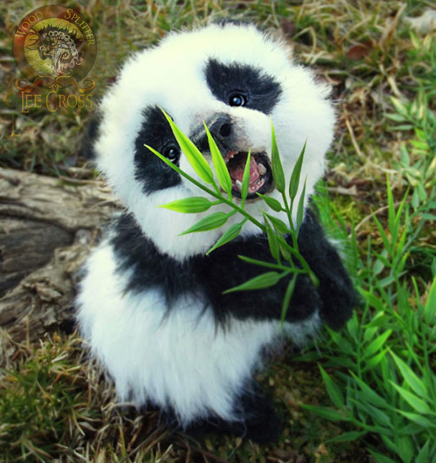 Poseable Baby Panda