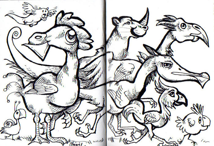 I Make Small Haunted Drawings For Inktober I Make Small Haunted Drawings For Inktober