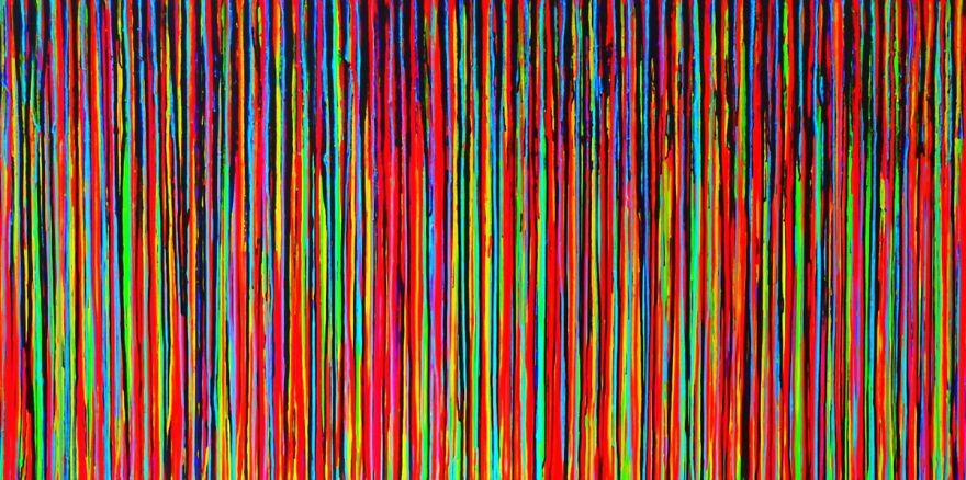 Original Abstract Paintings Filled With Colour