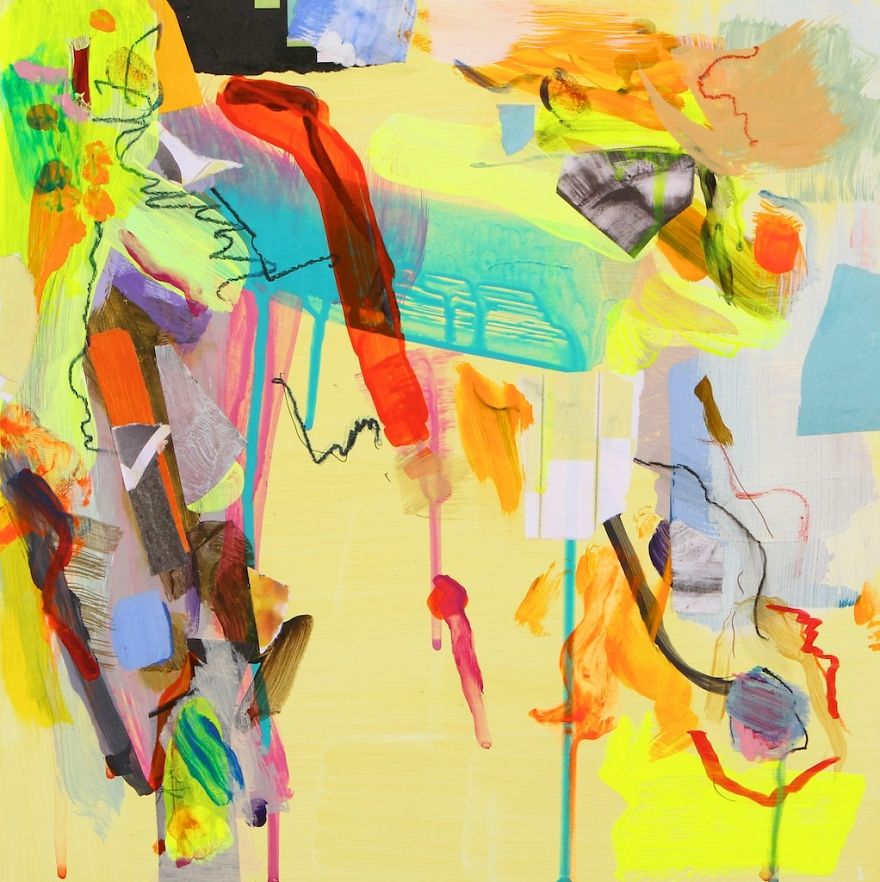 Original Abstract Paintings Filled With Colour Original Abstract Paintings Filled With Colour