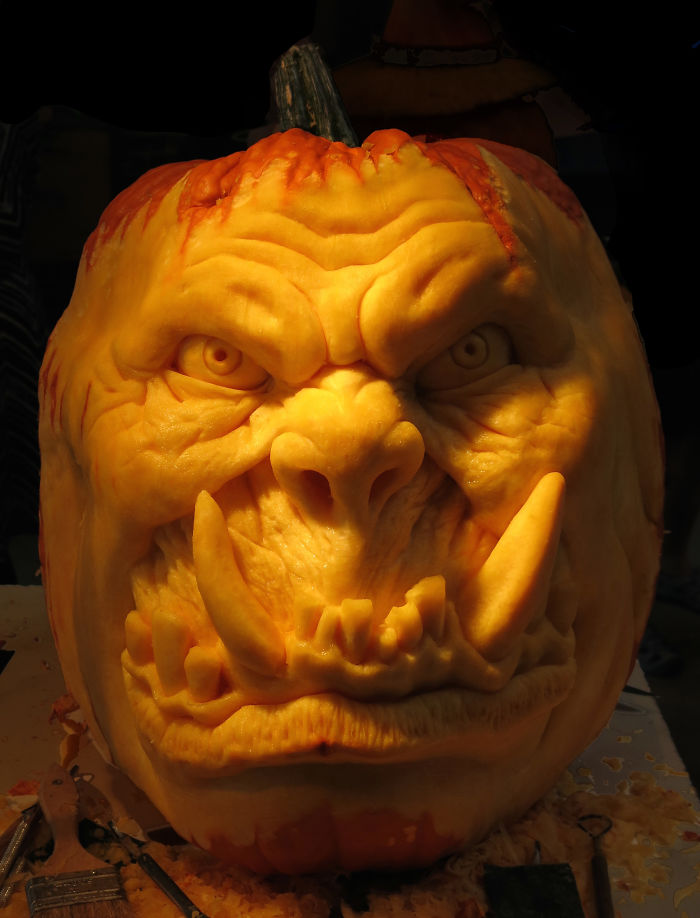 I Turn Pumpkins Into Freaks By Carving Them