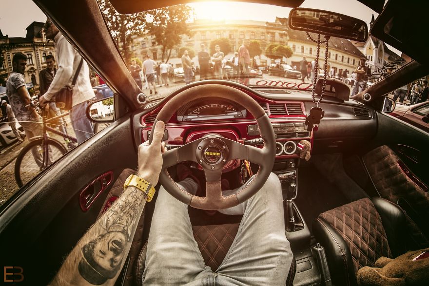 I Photograph The Drivers View Of Cars. Part 2