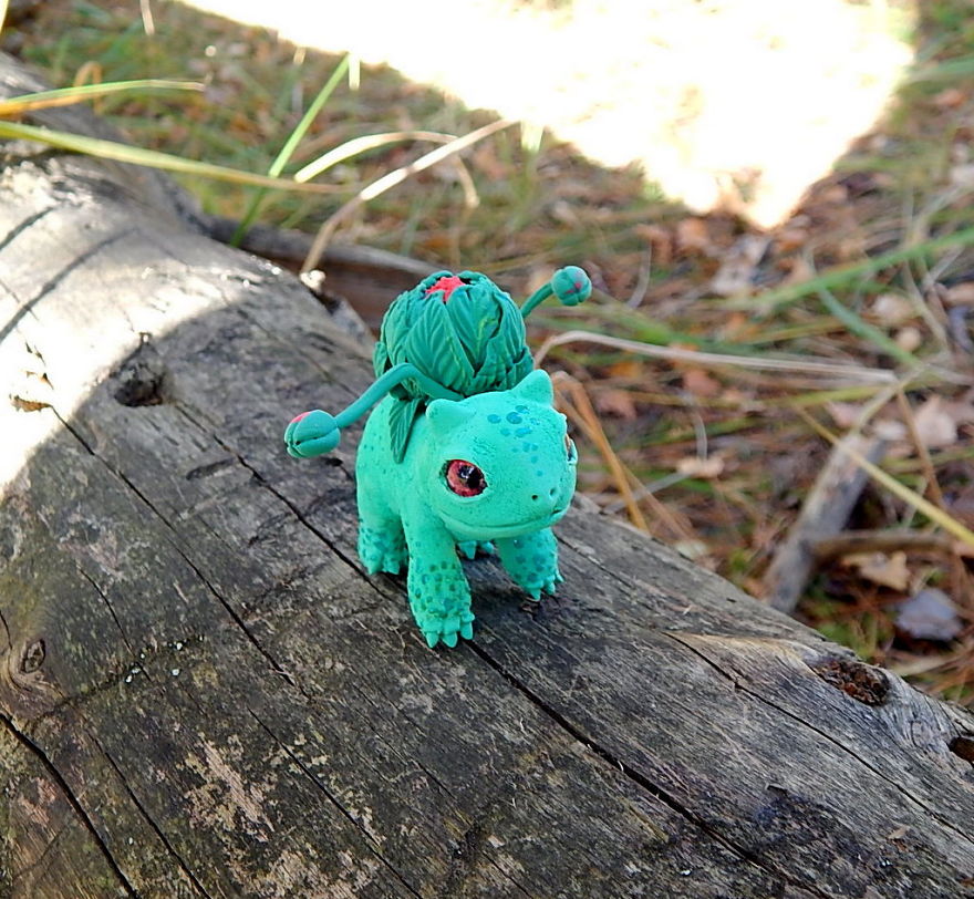 I Made This Pokemon Bulbasaur Figurine Out Of Clay