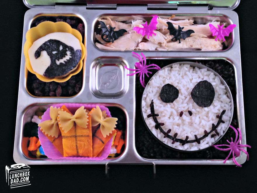 I Make Halloween Character School Lunches For My Kids