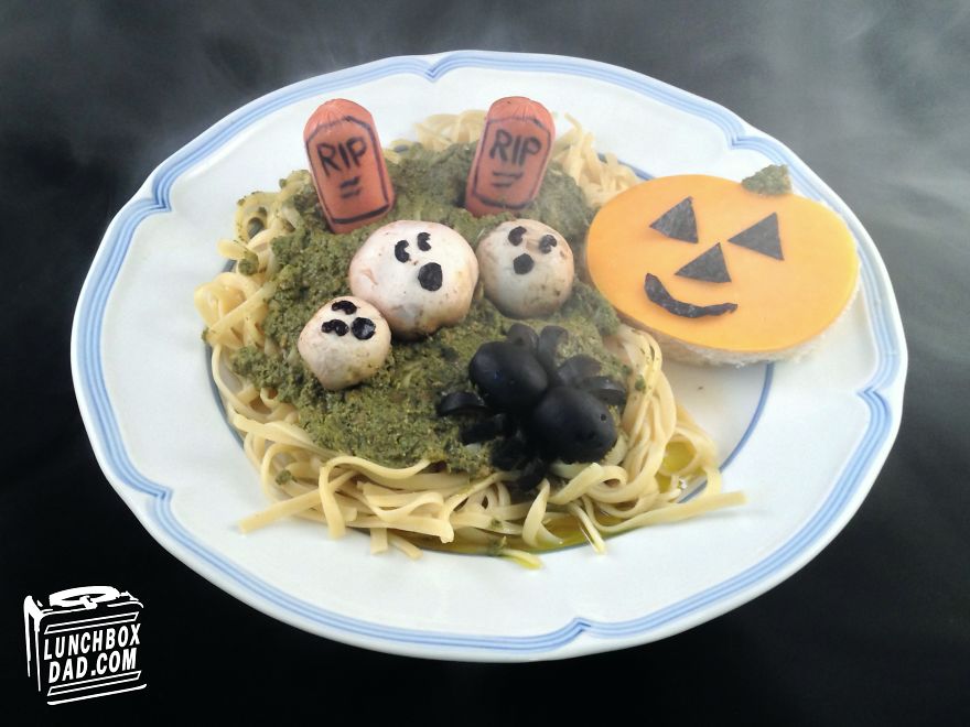 I Make Halloween Character School Lunches For My Kids