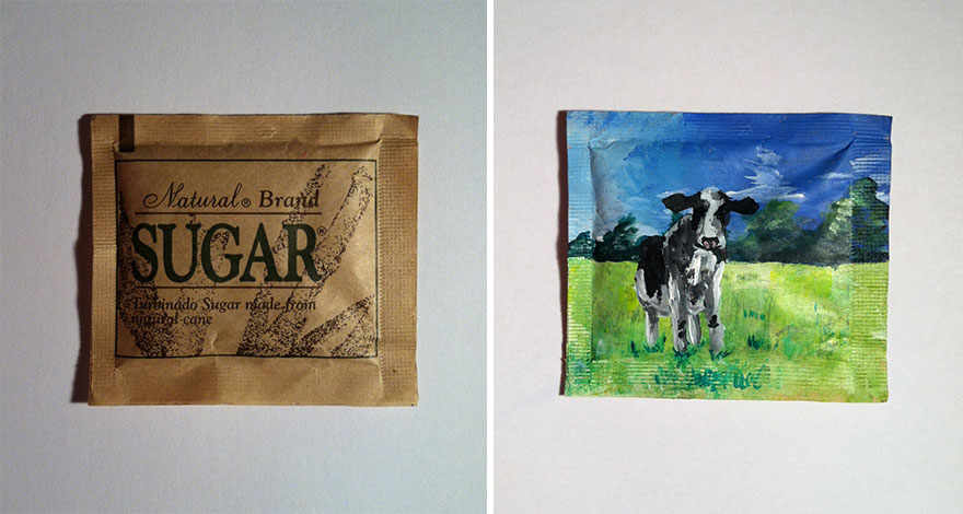 I Paint Things I Steal From Restaurants