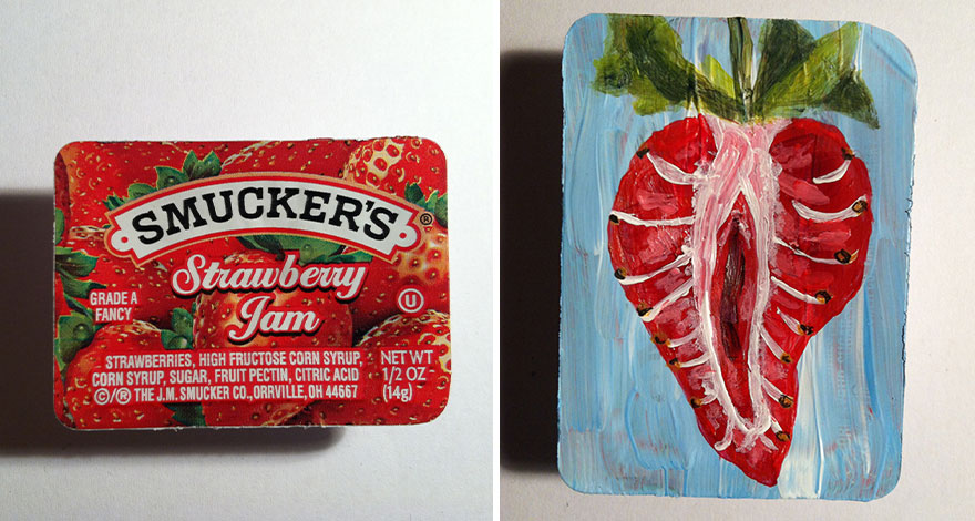 I Paint Things I Steal From Restaurants