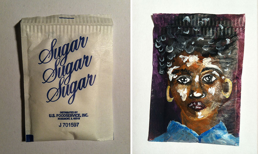 I Paint Things I Steal From Restaurants