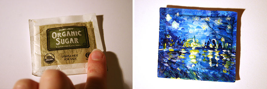 I Paint Things I Steal From Restaurants