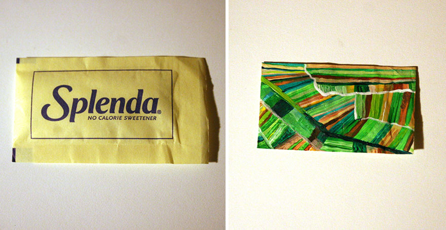 I Paint Things I Steal From Restaurants