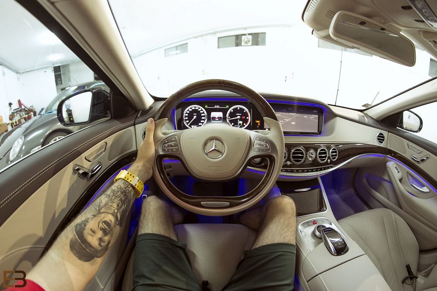 I Photograph The Drivers View Of Cars. Part 2