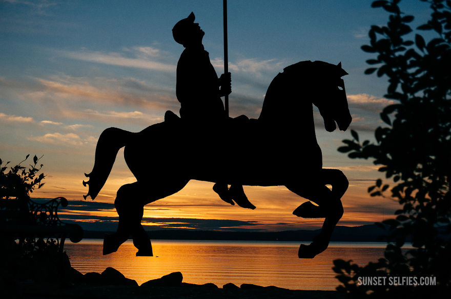 I Turn Simple Cardboard Cutouts Into Magical Horse Silhouettes
