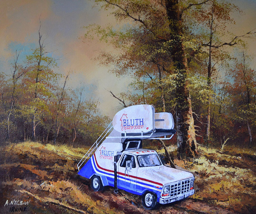 I Buy Paintings From Thrit Stores And Add A Personal Touch To Them