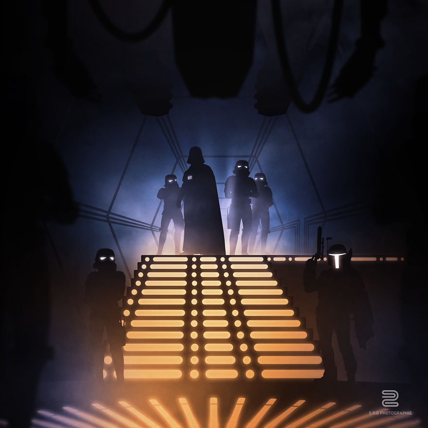 Star Wars Planets That I Made By Photographing Action Figures Star Wars Planets That I Made By Photographing Action Figures