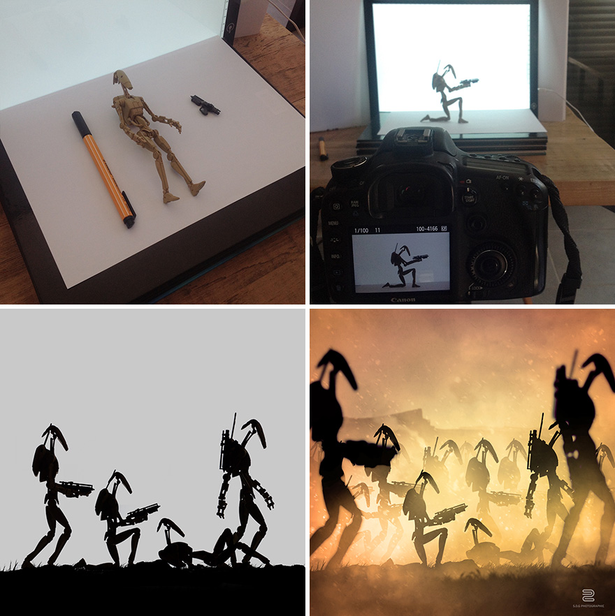 Star Wars Planets That I Made By Photographing Action Figures Star Wars Planets That I Made By Photographing Action Figures