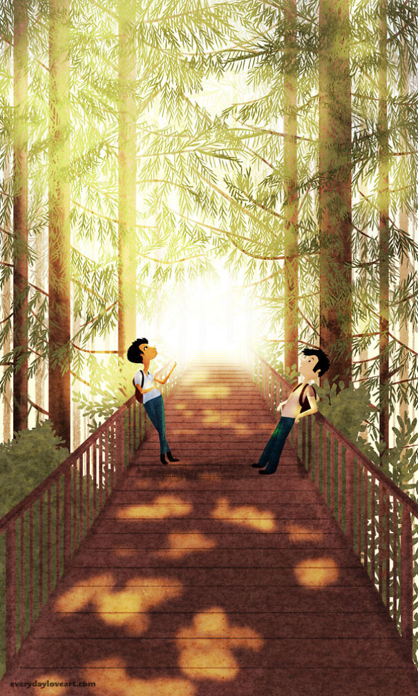 I Express My Love For Autumn Through My Art