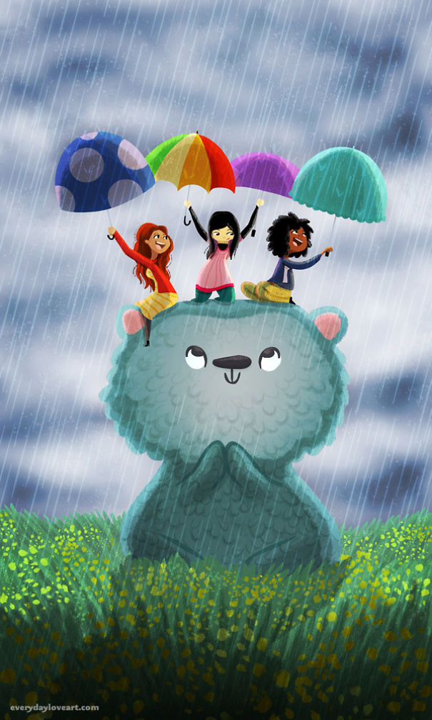 I Express My Love For Autumn Through My Art