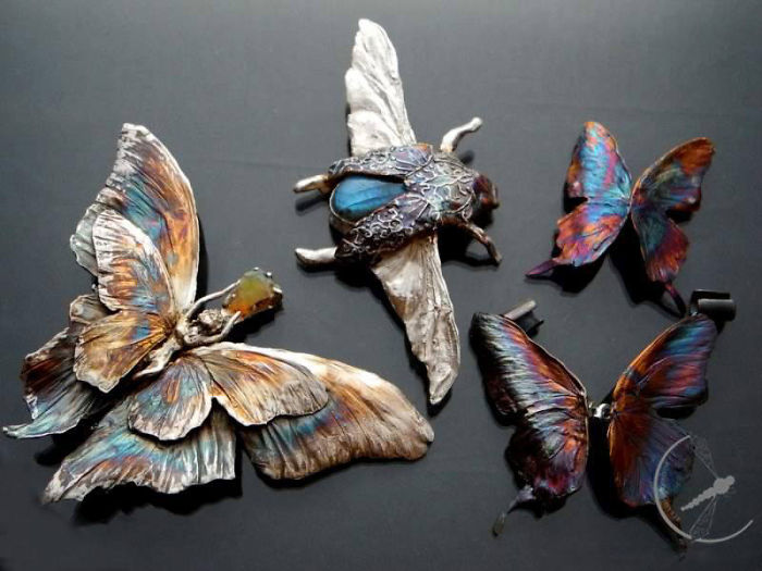 I Made A Wearable Fairytale Out Of Silver And Insects