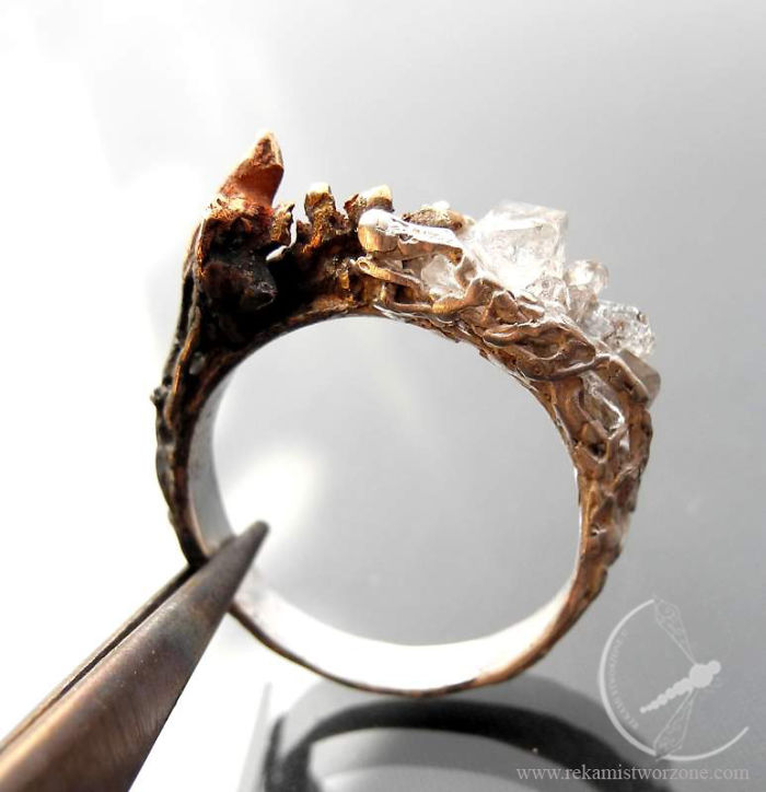 I Made A Wearable Fairytale Out Of Silver And Insects