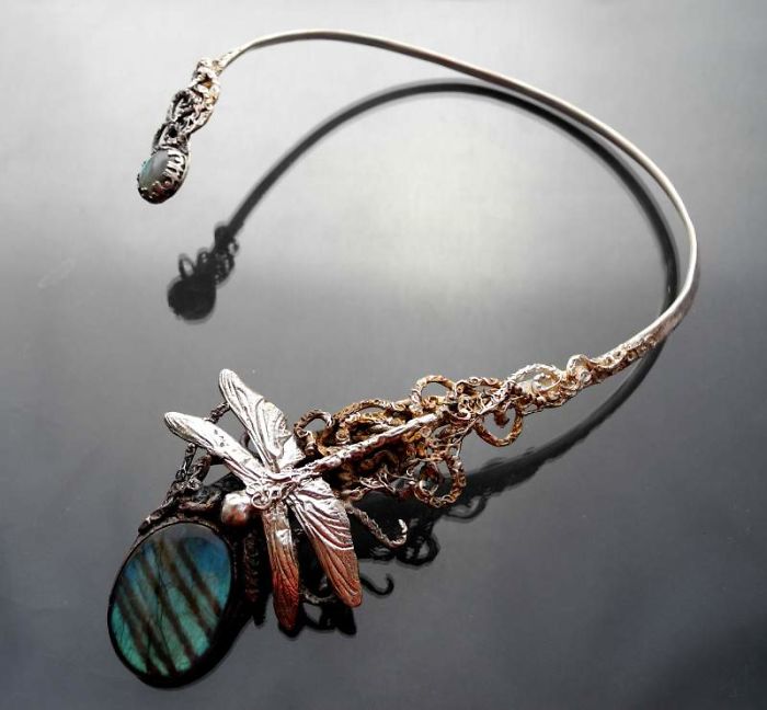I Made A Wearable Fairytale Out Of Silver And Insects