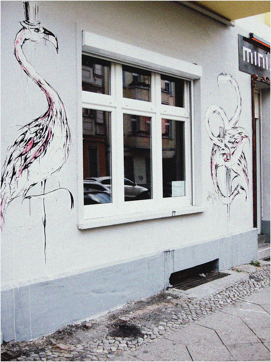 I Spent 5 Days Painting Flamingos On Buildings