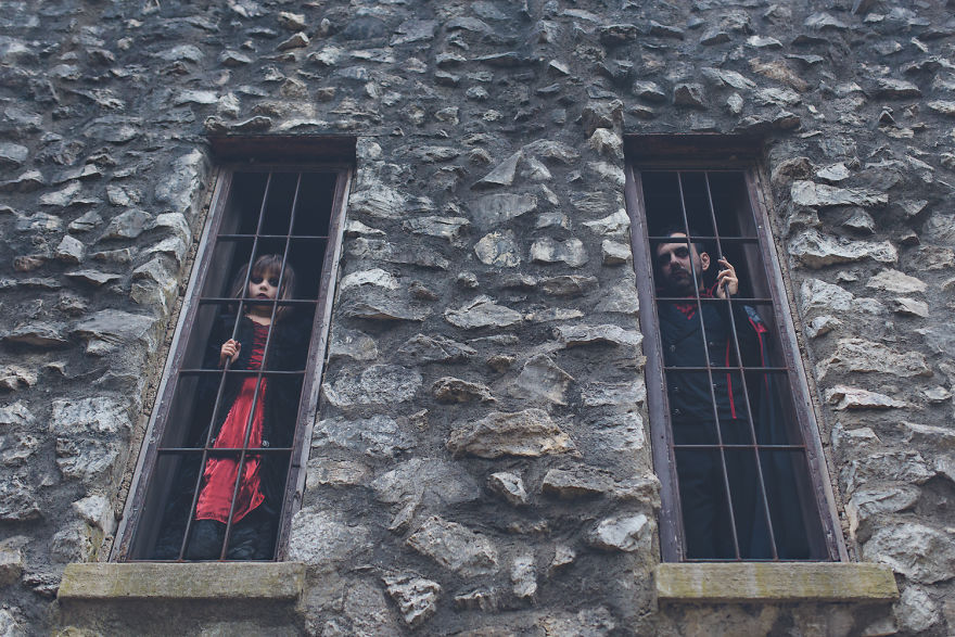 I Take Pictures Of My Husband And Daughter Dressed Up For A Spooky Halloween I Take Pictures Of My Husband And Daughter Dressed Up For A Spooky Halloween