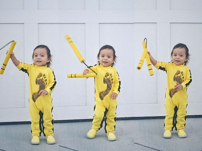 Little Bruce Lee From Game Of Death
