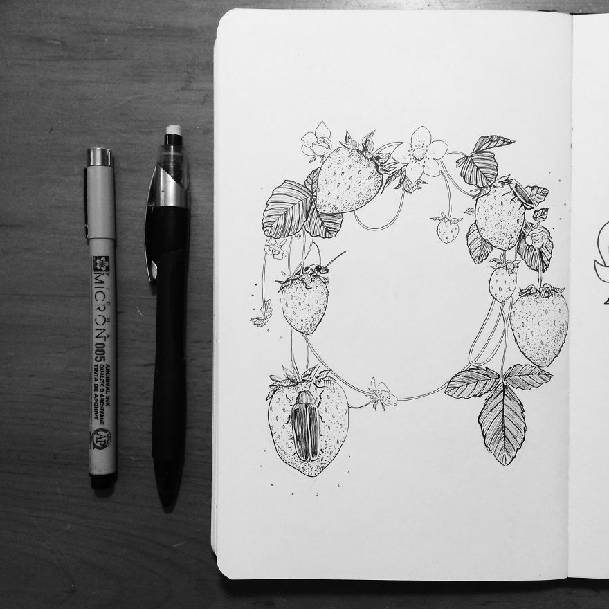 Summer: Strawberries And Fireflies!