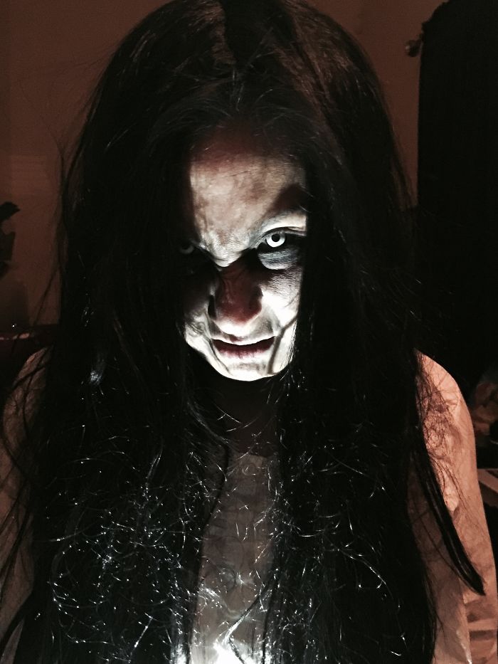Me, Last Year, As Samara From The Ring