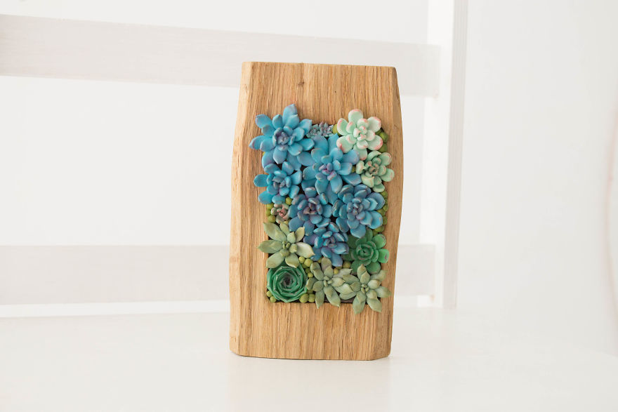 I Created A Beautiful Home Decor Using Wood And Snail Shells