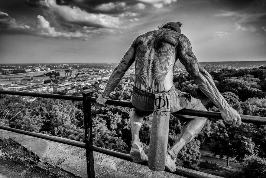 Muscle, Ink And Beard