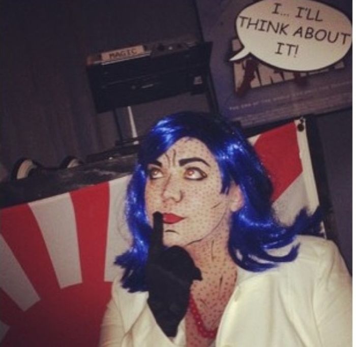 Comic Book Character Makeup I Did For My Bff