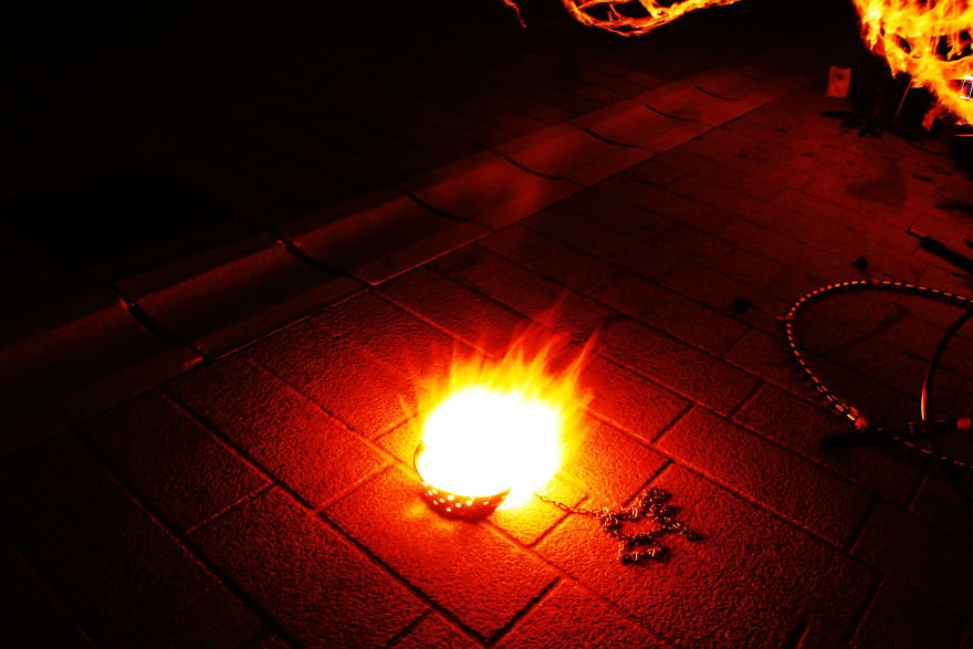 The Game Of Fire - Street Performance