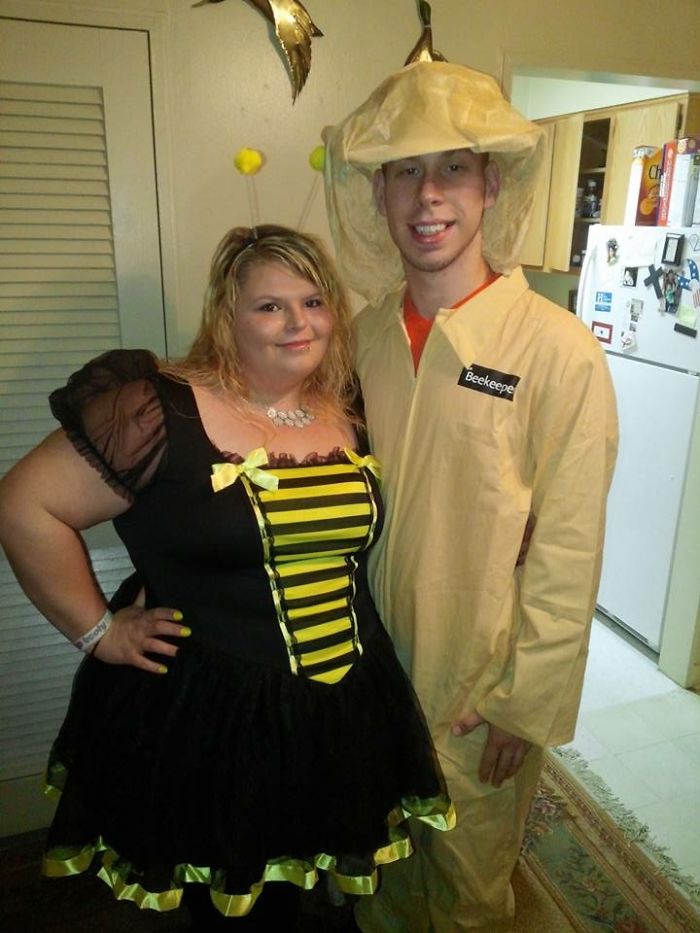 Bee And Beekeeper