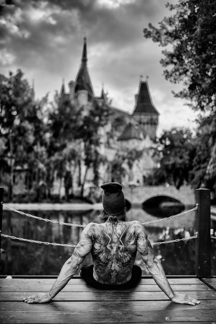 Muscle, Ink And Beard
