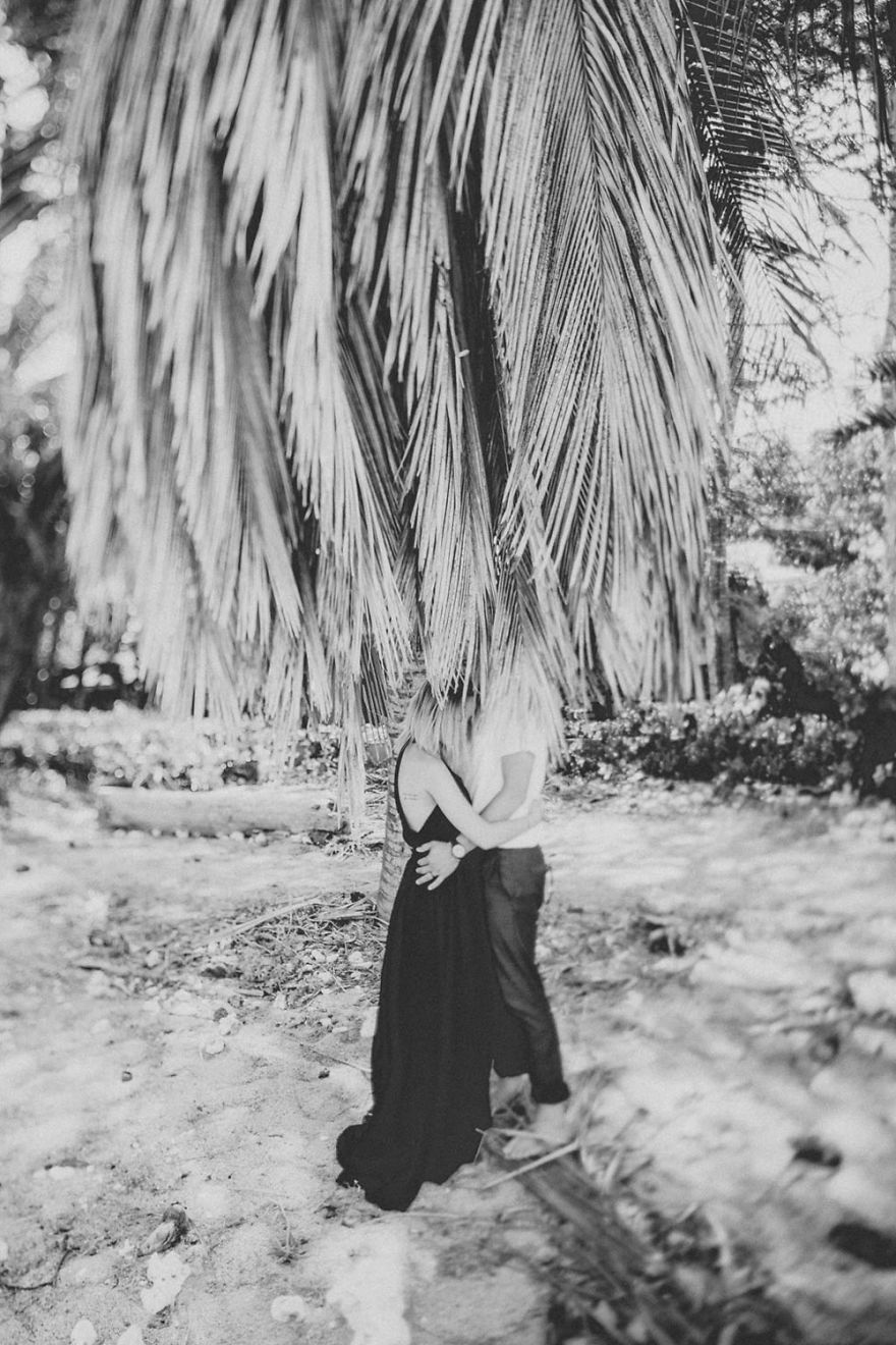 We Did It! Black Wedding Dress & Lava Rocks Wedding In Hawaii We Did It! Black Wedding Dress & Lava Rocks Wedding In Hawaii