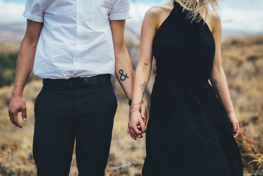 We Did It! Black Wedding Dress & Lava Rocks Wedding In Hawaii We Did It! Black Wedding Dress & Lava Rocks Wedding In Hawaii