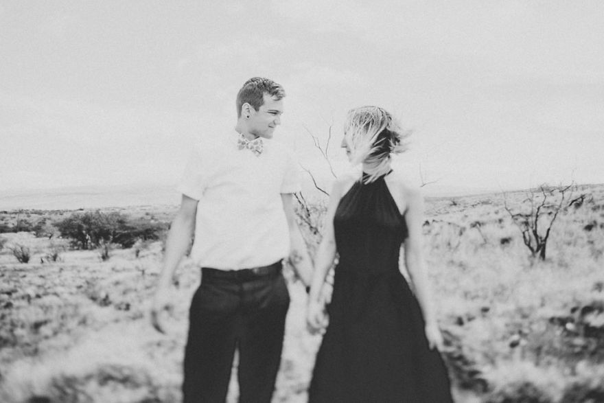 We Did It! Black Wedding Dress & Lava Rocks Wedding In Hawaii We Did It! Black Wedding Dress & Lava Rocks Wedding In Hawaii