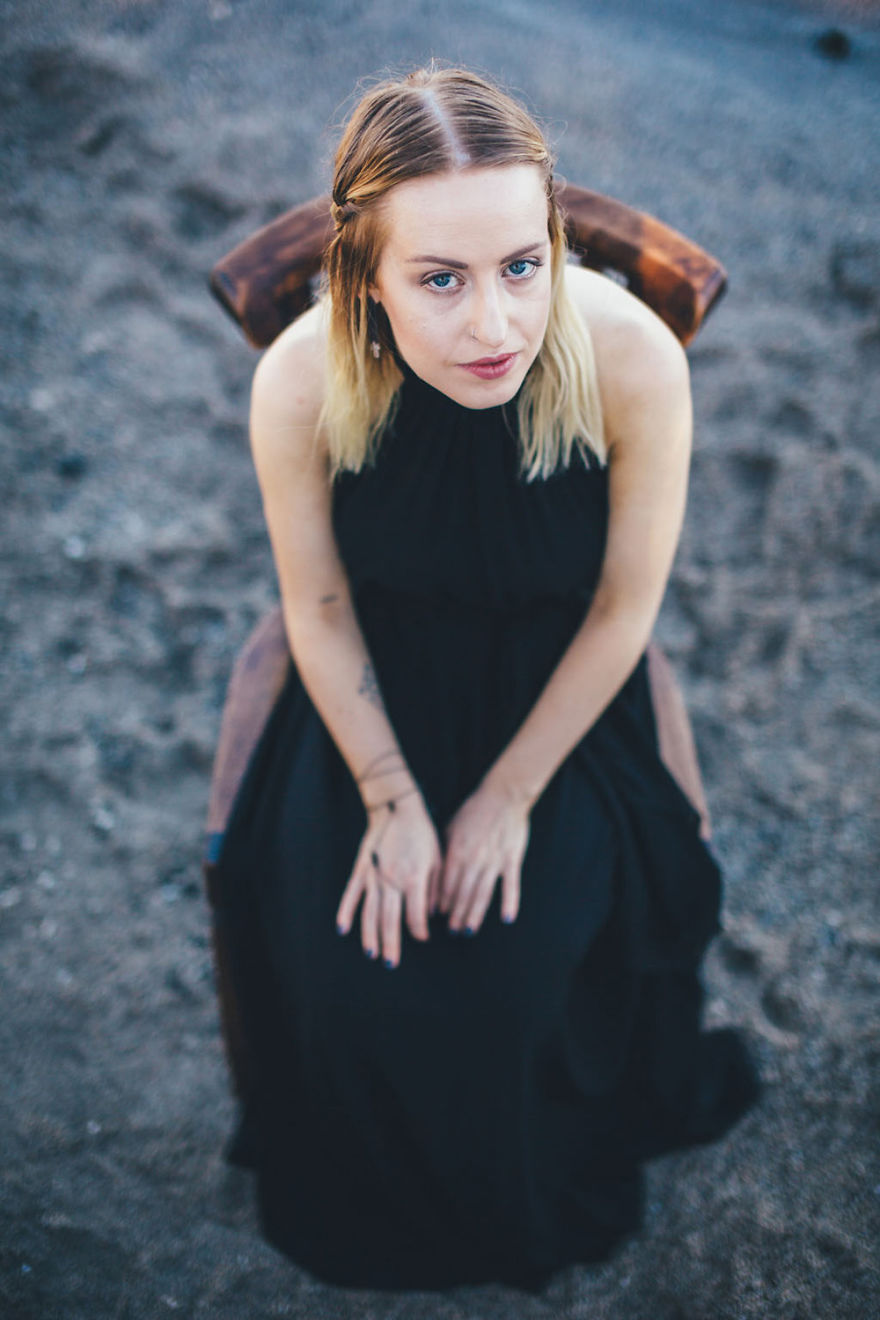 We Did It! Black Wedding Dress & Lava Rocks Wedding In Hawaii We Did It! Black Wedding Dress & Lava Rocks Wedding In Hawaii